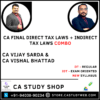 CMA Final New Syllabus DT Regular IDT Exam Oriented Combo CA Vijay Sarda CA Vishal Bhattad