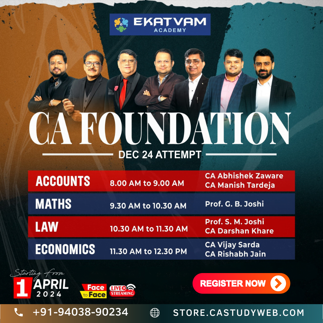 CA Foundation by Ekatvam Virtuals