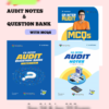 CA Inter Audit Notes Question Bank with MCQs by CA Shubham Keswani