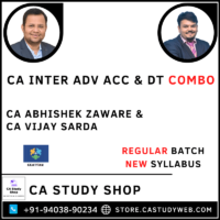 Inter Adv Acc DT Combo by CA Abhishek Zaware CA Vijay Sarda