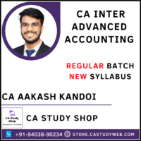 CA Aakash kandoi Inter Advanced Accounts Full Course