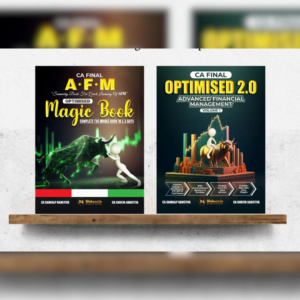 CA Final AFM Magic Optimised 2.0 Books Combo by CA Sankalp Kanstiya