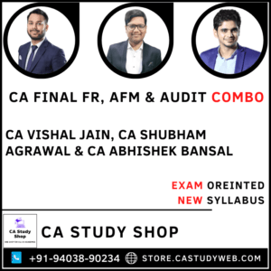 FR AFM Audit Exam Oreinted Combo by CA Vishal Jain CA Shubham Agrawal CA Abhishek Bansal