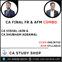 FR AFM Exam Oreinted Combo by CA Vishal Jain CA Shubham Agrawal