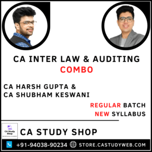 CA Harsh Gupta CA Shubham Keswani Law Auditing Combo