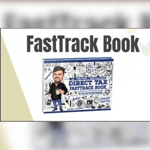 CA Final DT Fastrack Book by CA Vijay Sarda