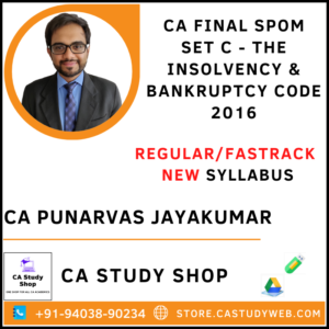 CA Punarvas Jayakumar SPOM Set C - IBS