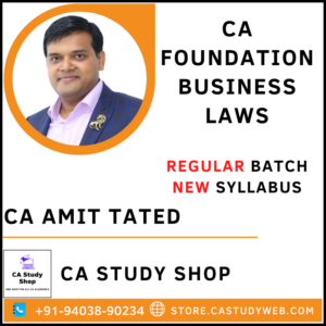 CA Amit Tated Foundation New Syllabus Law