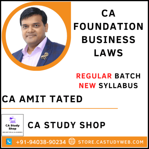 CA Amit Tated Foundation New Syllabus Law