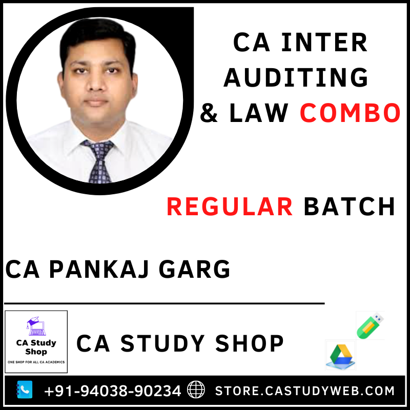 Inter Law Audit Combo by CA Pankaj Garg