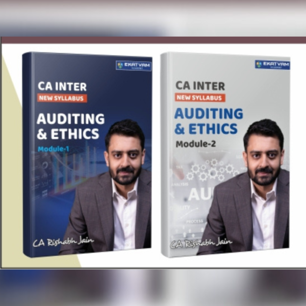 Inter Audit Regular Book by CA Rishabh Jain