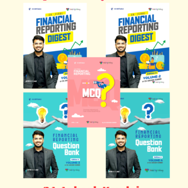 CA Final FR Concept Book and Question Bank with MCQs By CA Aakash Kandoi