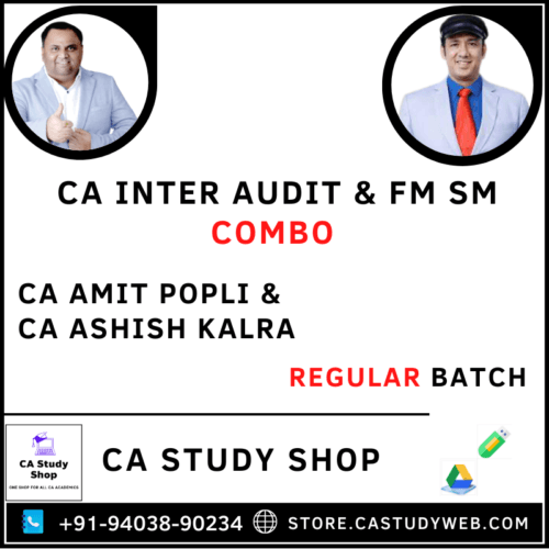 Inter Auditing FM SM Combo by CA Amit Popli CA Ashish Kalra