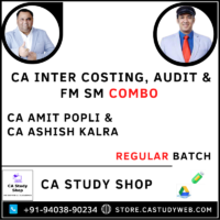 Inter Costing Auditing FM SM Combo by CA Amit Popli CA Ashish Kalra