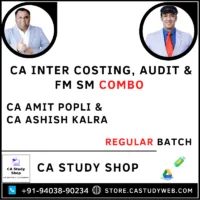 Inter Costing Auditing FM SM Combo by CA Amit Popli CA Ashish Kalra