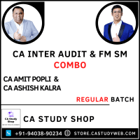 Inter Auditing FM SM Combo by CA Amit Popli CA Ashish Kalra
