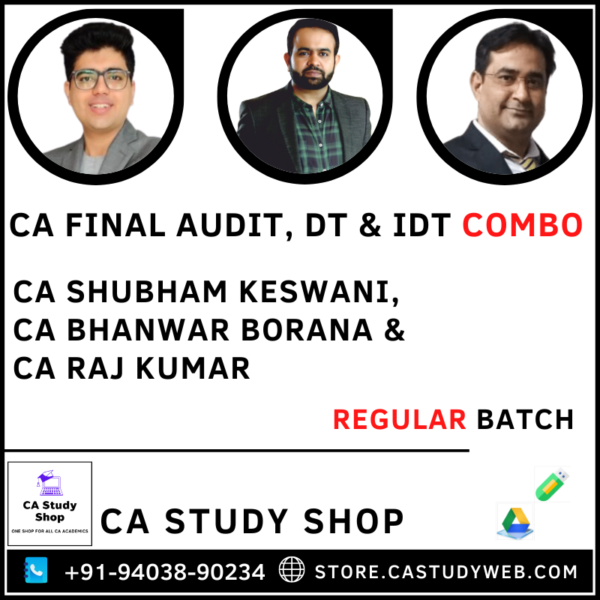 Audit DT IDT Combo by CA Shubham Keswani CA Bhanwar Borana and CA Raj Kumar