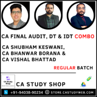 Audit DT IDT Combo by CA Shubham Keswani CA Bhanwar Borana and CA Vishal Bhattad