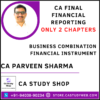 CA Parveen Sharma Final Financial Reporting Only 2 Chapter