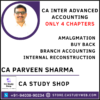 CA Parveen Sharma Inter Advanced Accounts Only 4 Chapter