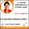 CA Rachna Parakh Dubey Inter Law Full Course