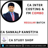 CA Sankalp Kansitya CA Inter Costing FM Combo