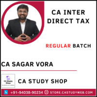 CA Sagar Vora Inter DT Full Course