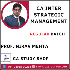 Prof. Nirav Mehta Inter SM Full Course