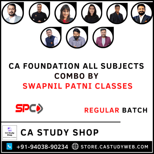 CA Foundation All Subjects Combo by Swapnil Patni Classes