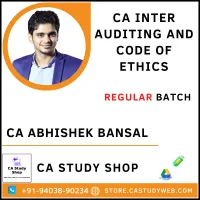 CA Abhishek Bansal Inter Audit Full Course