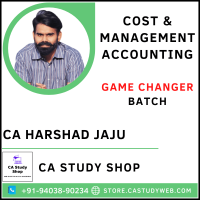CA Inter Costing Game Changer Batch by CA Harshad Jaju