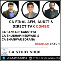 AFM Audit DT Combo by CA Sankalp Kanstiya CA Shubham Keswani CA Bhanwar Borana