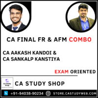 FR AFM Fastrack Batch Combo by CA Aakash Kandoi CA Sankalp Kanstiya