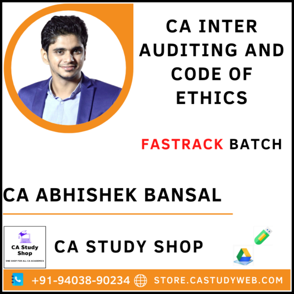 CA Abhishek Bansal Inter Audit Fastrack