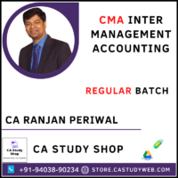 CA Ranjan Periwal CMA Inter Management Accounting