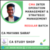 CA Mayank Saraf CMA Inter OM SM