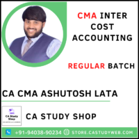 CA CMA Ashutosh Lata CMA Inter Cost Accounting