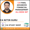 CA Final AFM All Book Set by CA Nitin Guru