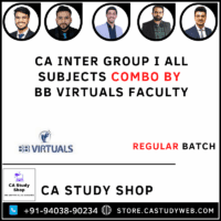 CA Inter Group I All Subjects Combo by BB Virtuals