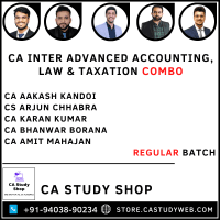 CA Inter Group I All Subjects Combo by BB Virtuals