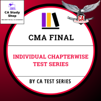 CMA Final Individual Chapterwise Test Series