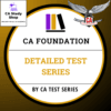 CA Foundation Detailed Test Series