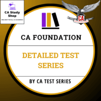 CA Foundation Detailed Test Series