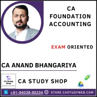 CA Anand Bhangariya Foundation Accounts Exam Oriented