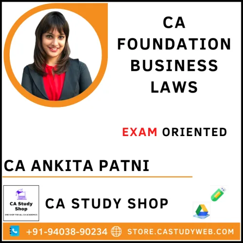 CA Ankita Patni Foundation Law Exam Oriented