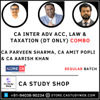 CA Inter Adv Acc Law DT Combo by Aldine CA