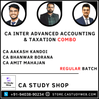 CA Inter Adv Acc Taxation Combo by CA Aakash Kandoi CA Bhanwar Borana CA Amit Mahajan