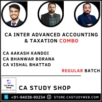 CA Inter Adv Acc Taxation Combo by CA Aakash Kandoi CA Bhanwar Borana CA Vishal Bhattad