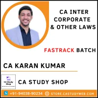 CA Karan Kumar Inter Law Fastrack Batch