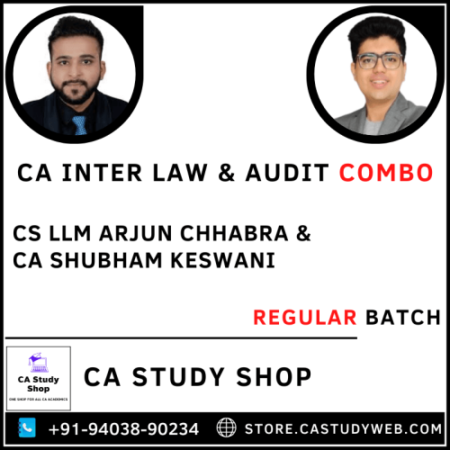 CS Arjun Chhabra CA Shubham Keswani Law Auditing Combo